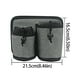thumbnail image 2 of Portavasos para maletas con manos libres, accesorios de viaje, ajustable para diferentes tamaños de tazas de café, turistas-gris, 2 of 5