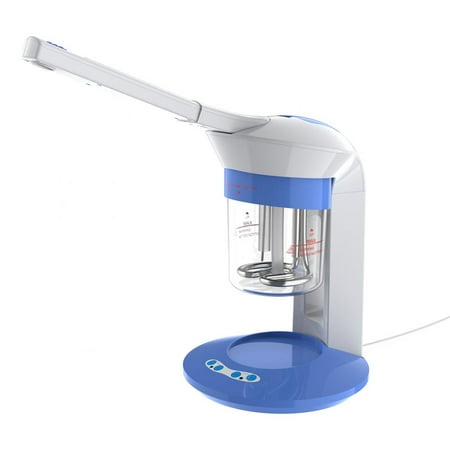 Yosoo Facial Steamer Portable Ion Vapour Ozone Steamer Face Care Home Use Aromatherapy Humidifier US, Aromatherapy Steamer,Facial Steamer