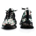 thumbnail image 3 of 2024 Snowman Christmas Tree Elk Women Or Men Lace Up Flat Sneakers Female Mesh Walking Footwear, 3 of 8