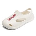 thumbnail image 1 of Zapatos Sandalias de playa EVA Plataforma transpirable Parte inferior gruesa suave Hombres Mujeres (44-45 Blanco) Ndcxsfigh Tenis De Mujer Tenis De Hombre, 1 of 9