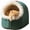 #B, variant on Soft Plush Cozy Indoor Nest,Winter Warm Pet Cave Bed with Non-Slip Bottom,Washable Cove with Removable Inner Cushion Fit Pets Under 20lbs for Winter