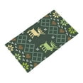 thumbnail image 2 of YFYANG Absorbent Towel, Soft Skin-Friendly Green Santa's Deer Washcloth Bath Towel, Suitable for All Skin, 27.5 x 16-inch, 2 of 7