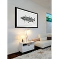 thumbnail image 5 of "Fish in Love" Framed Painting Print, 5 of 5
