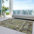thumbnail image 6 of Addison Rugs Chantille Indoor/Outdoor Transitional Diamonds Brown Washable Rectangle Rug, 10' x 14', 6 of 6