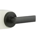 thumbnail image 3 of Westwood Matte Black Hall/Closet Door Lever with Round Rose, 3 of 3