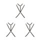 thumbnail image 3 of Sonducket Vendaje Sexy Bralette Sujetadores Restricciones Ropa interior Liguero Lencería Arnés Cuerpo Mujeres Fiesta negro Type1 NO1, 3 of 6