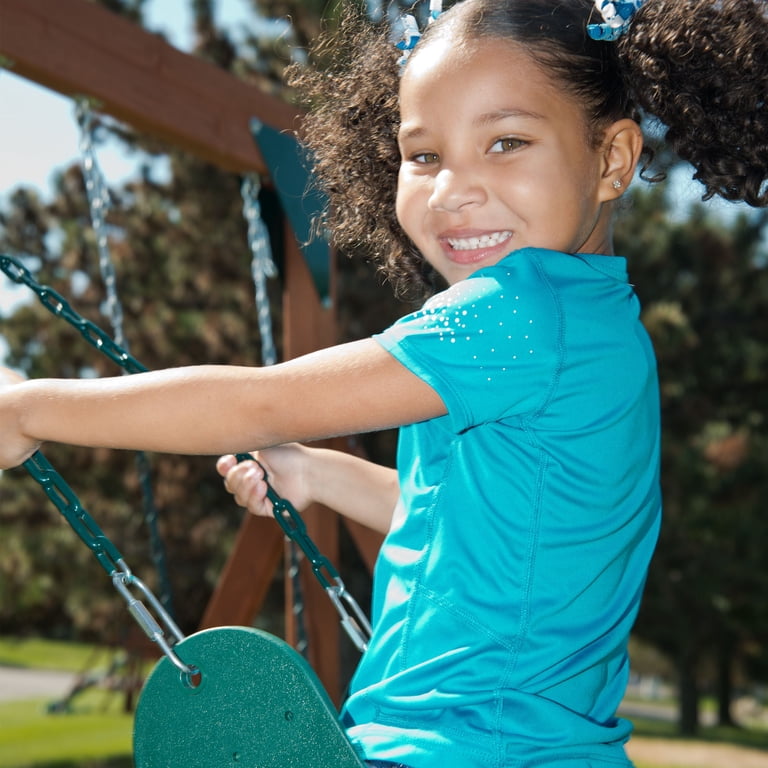 Swing-N-Slide Jamboree Fort Wood Outdoor Swing Set - 13' W x 13' L