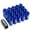 Blue, variant on J2 Engineering LN-T7-004-15-BL J2 Engineering 7075 -T6 Forged Aluminum M12X1.5 20Pcs 50mm Height Open -End Lug Nut Set w / Socket Adapter Key (Blue)