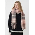 thumbnail image 2 of CoCopeaunts Women Long Plaid Blanket Chunky Scarf Oversized Checked Scarf with Tassel Winter Scarves Wrap Shawl, 2 of 5