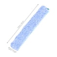thumbnail image 4 of Window Glass Scrubber Washable Reusable Sleeve Cleaning Tool for Home Bathroom and Car Windows Replacement Window Scrubber Head 14 inch, 4 of 8