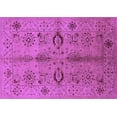 thumbnail image 1 of Ahgly Company Indoor Rectangle Oriental Purple Industrial Area Rugs, 2' x 3', 1 of 4