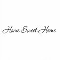 thumbnail image 1 of Removeable Wall Decal Stickers Home Sweet Home Bedroom Decor Art DIY Stickers, 1 of 1