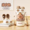 thumbnail image 2 of Capybara Botella Copa Acero Inoxidable para () Blanco, 2 of 9