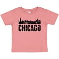 thumbnail image 3 of Inktastic Chicago Skyline Grunge Boys or Girls Baby T-Shirt, 3 of 5