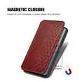 thumbnail image 4 of Allytechgroup Wallet Case for Motorola Edge (2024), Premium PU Leather Luxury Case with Kickstand & Card Slots, Magnetic Closure Inner Soft TPU Shockproof Protective Case for Women Men, Red, 4 of 6