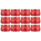 thumbnail image 1 of Lata de almacenamiento de té, caja de almacenamiento de dulces, velas redondas, bote de joyería con cuentas artesanales, 12 Uds., 1 of 5