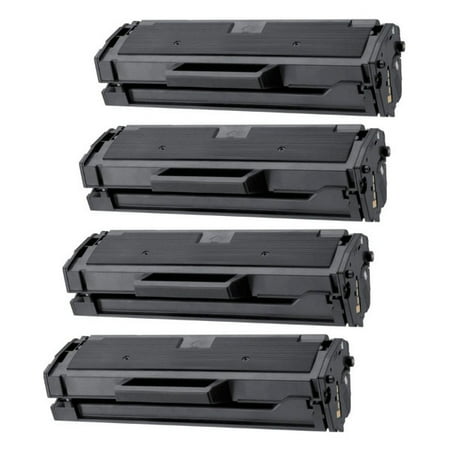 Classic Inkjet - Universal Inkjet Premium Compatible Samsung MLT-D101S Cartridges, 4-Pack