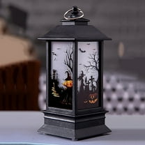 Halloween Night Light Halloween Decoration Table Lamp, Night Decoration Plastic Glowing Halloween Props LED Lights Christmas Lights Small Set A