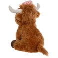 thumbnail image 5 of Pink Cow Plush – Cute Highland Cow Stuffed Animal, Soft Fluffy Cattle Plush Toy for Kids & Adults, Funny Farm Animal Decor Gift for Christmas, Birthday & Valentine's Day, 5 of 5