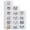 White, variant on Stackable Shoe Boxes (15-Pack) | Clear Plastic Shoe Organizers with Lids | Versatile Sneaker Storage Containers for Closet, Under Bed, Display or Entryway