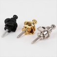 thumbnail image 4 of Cerradura de Correa de Guitarra Clavos de Bajo de Metal Anti-OffCerraduras de Guitarra Negro, 4 of 5