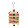 thumbnail image 2 of Juguete De Colorida Del Pájaro Del Animal Doméstico De La Masticación Del Juguete Del Pájaro Del Mastique Juguetes Del Ejercicio Colco Pet Bird Chew Toy, 2 of 8