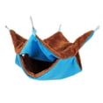 thumbnail image 1 of Hamaca de conejillo de Hámster Sunnimix Cama hamaca de hámster Azul 35x35cm, 1 of 8