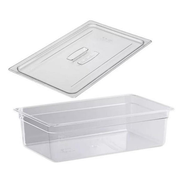 Inserto Entero 1/1 Policarbonato C Tapa 10Cm Cambro Shorbull Shorbull Resistente
