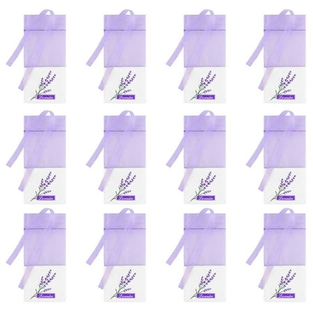 

24PCS Lavender Fragrance Pendant Lavender Storage Pouch Empty Sachet Bags