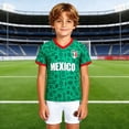 thumbnail image 2 of Unisex Kids Soccer Set Boys Soccer Shirts and Shorts Girls Soccer Outfit 2-13 Years, 2 of 5