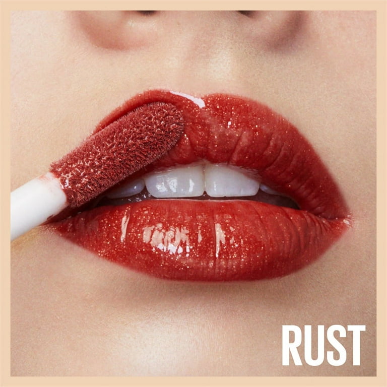 Hyaluronic Lip Maybelline Rust with Acid, Lifter Gloss Gloss