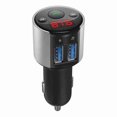 thumbnail image 1 of [spot] transmisor fm inalámbrico bluetooth 5.0/kits mp3/reproductor auxiliar/radio de música/usb/carro q6j6 huangjie unisex, 1 of 2