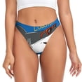 thumbnail image 1 of Balery Shark With Sunglasses and Lobste Tangas de Algodón para Mujer con Estampado – Ropa Interior Sexy, Transpirable, G-string-3X-Large, 1 of 6