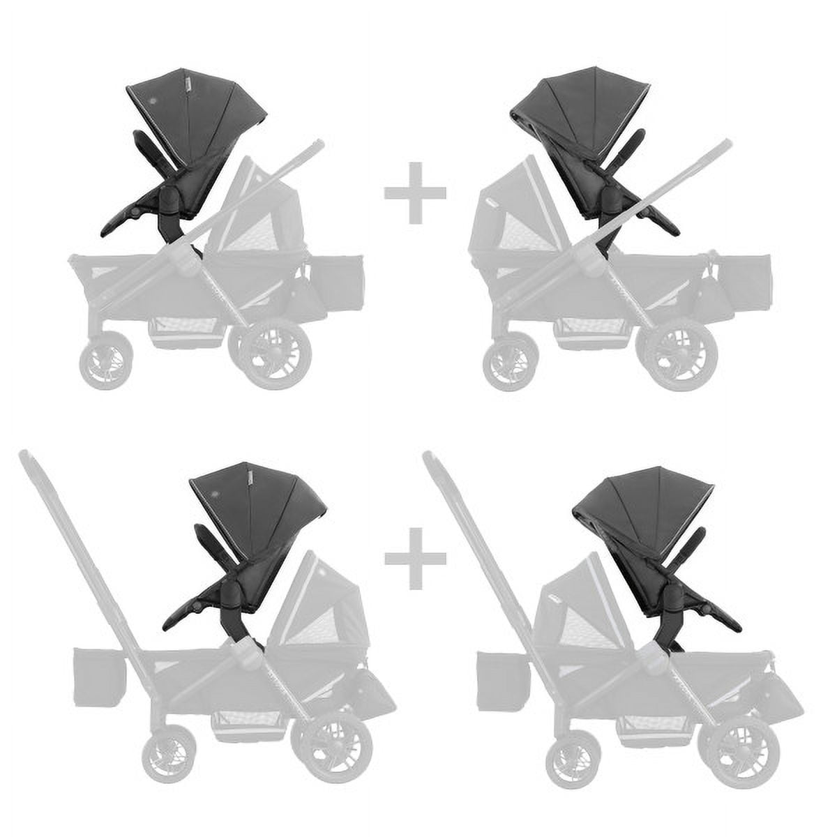 Pivot Xplore Stroller Wagon Second Seat (Windsor Gray)