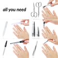 thumbnail image 4 of Set de manicura MarQus Solingen Germany con lima de uñas de cristal, 4 of 8