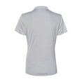 thumbnail image 3 of Adidas - Women's Mélange Polo - A403 - Mid Grey Melange - Size: 2XL, 3 of 3