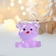 thumbnail image 5 of 12 Estatuas de Renos Luminosos - Decoraciones para árboles de Navidad para escritorio, Mini figuritas que brillan en la oscuridad, Adornos de plástico de 2,5 cm, 5 of 6
