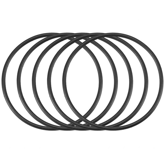 30pcs 38mmx1.5mm Nitrile Butadiene Rubber O Ring Oil Sealing Ring Gasket Black