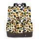 thumbnail image 1 of Balery Cute Cow Print Sunflower C Mochila de Cuero para Mujeres, Gran Capacidad, Bolsa de Viaje Multifuncional, Mochila de Cuero y Bolsa de Hombro para Mujeres, 1 of 4
