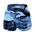 thumbnail image 4 of ibiyuan High Waisted Skirts For Women Short Skirts For Women Casual Printed Tennis Skirt with Pockets for Yoga Sports and Wear, 4 of 6