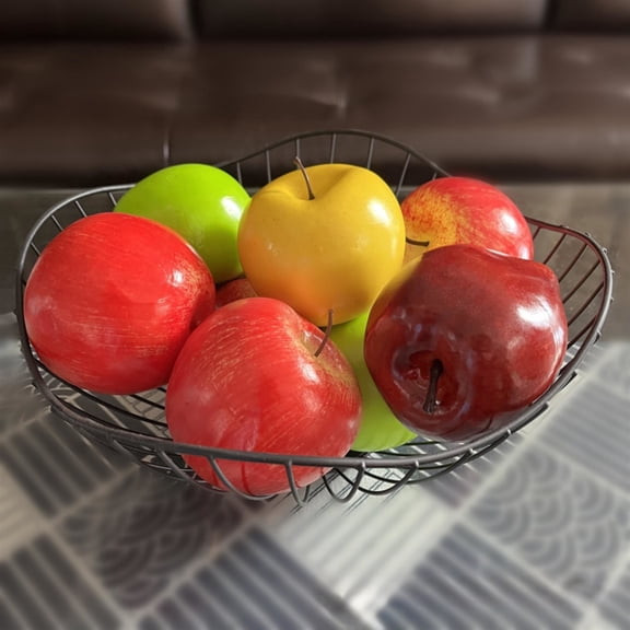 Realistic Artificial Fruit Faux Food Props for Dining Table Home Cabinet Display Photo Props Decor,Desktop Ornaments For Home,Desktop Ornament 桌面摆件