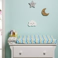 thumbnail image 4 of EVERYDAY KIDS 2 Pack Cotton Jersey Knit Changing Pad Cover - Cars/Chevron, 4 of 11