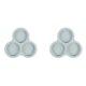 thumbnail image 1 of 2X Molde de Silicona Reutilizable Freidora de Aire Sartén para Huevos Pasteles Postres Productos Horneados Herramientas, 1 of 1