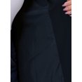 thumbnail image 5 of DARING DIVA Women's Plus Casual Long Sleeve Notched Lapel Business Blazer 4X Dark Blue, 5 of 6
