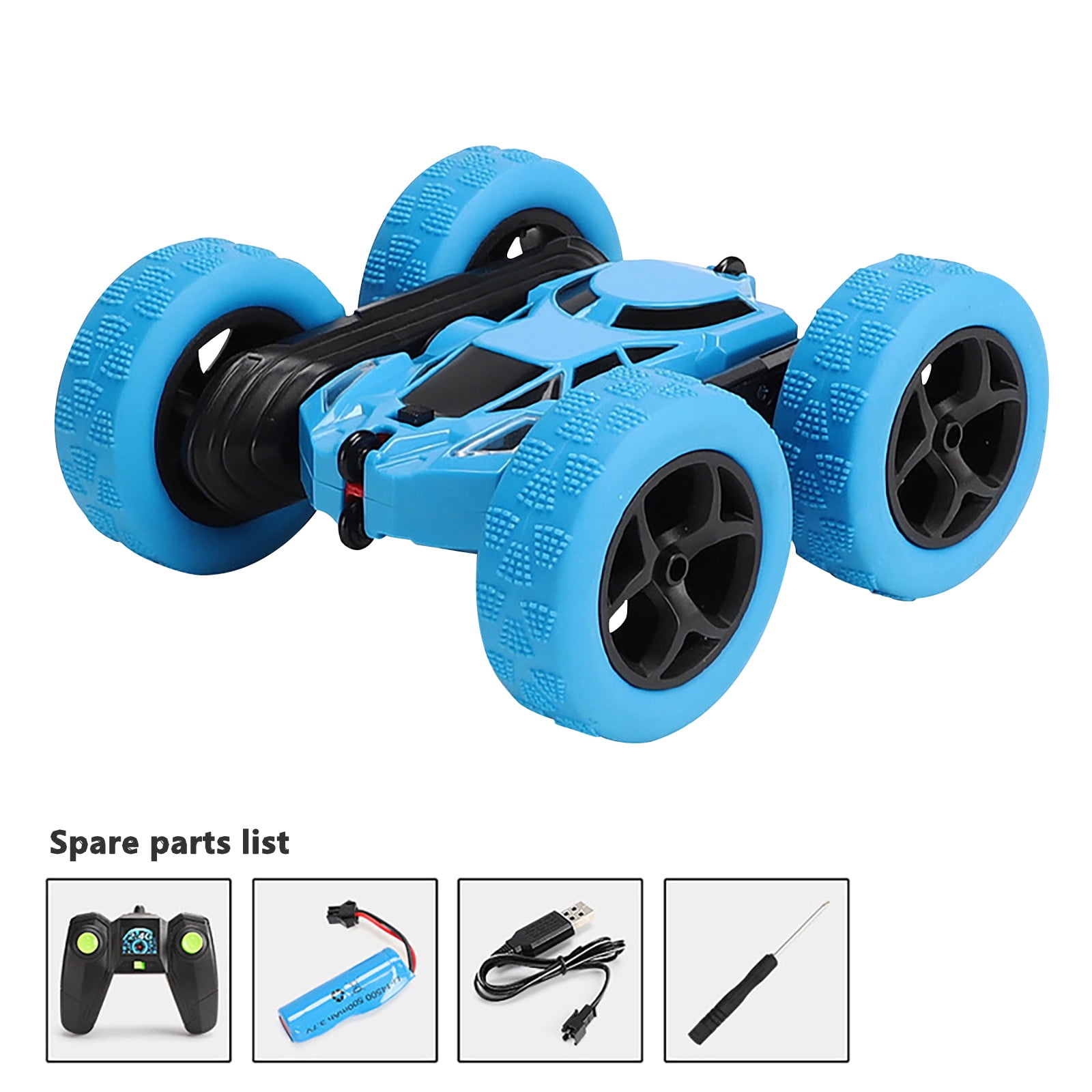 Fridja Doublesided Illuminated Remote Control Car 360 Degree Rotating