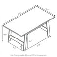 thumbnail image 7 of Furinno Beginning Coffee Table, French Oak Grey 18040GYW, 7 of 7