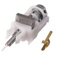 thumbnail image 1 of Silver Ignition Lock Steering Column Ignition Switch Actuator Pin Assembly, for 924-704 4690492 4690492AC Metal,1 * Ignition Switch,Silver, 1 of 5