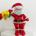 thumbnail image 4 of YIKA Christmas Large Standing Santa Claus Christmas Style Festival Party Decoration Christmas Decorations Christmas Decorations Indoor red, 4 of 6