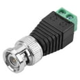10Pcs Green Coaxial BNC Male Cable Connector Terminal Adapter CCTV