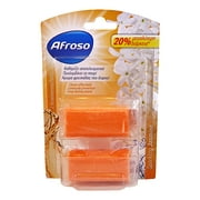 Afroso WC Block Sparkling Jasmine 2 x 40g 1.41oz Refill